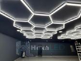 Hexagon LED apšvietimas studijoms,patalpoms, garaž - nuotraukos Nr. 3