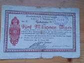 Vokietija 1923 5.000.000 markiu (notgeldas)