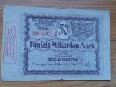 Vokietija 1923 50.000.000.000 markiu (notgeldas)