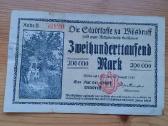 Vokietija 1923 200.000 markiu (notgeldas)