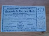 Vokietija 1923 20.000.000.000 markiu (notgeldas)