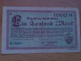 Vokietija 1923 1.000 markiu (notgeldas)