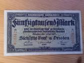 Vokietija 1923 50.000 markiu (notgeldas)