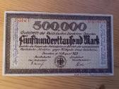 Vokietija 1923 500.000 markiu (notgeldas)