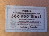 Vokietija 1923 500.000 markiu (notgeldas)
