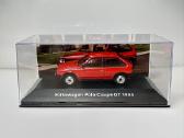 Volkswagen Polo Coupe Gt 1985 raudona 1:43 Deagost - nuotraukos Nr. 3