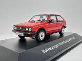Volkswagen Polo Coupe Gt 1985 raudona 1:43 Deagost - nuotraukos Nr. 4