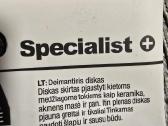 Deimantinis diskas keramikai, akmens masėms 1,2mm - nuotraukos Nr. 3