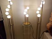 Vintažiniai mid century modern toršerai ir lempa - nuotraukos Nr. 18