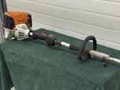Stihl km131 variklis trimeris žoliapjovė