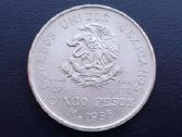 5 pesai 1953m. Meksika sidabras