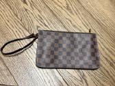 Louis Vuitton Neverfull Pochette (Damier Ebene) - nuotraukos Nr. 2