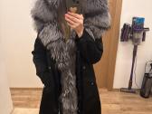 Parka su natūralių kailių