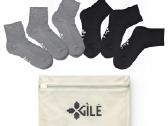 Šilkinės kojinės „gilė“ 6 vnt. (Unisex)