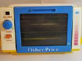 Vintažinė „fisher-price“ žaislinė orkaitė/virtuvė - nuotraukos Nr. 10