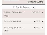 Blaser R8 Rrofessional Success Leather 270 Wsm - nuotraukos Nr. 7
