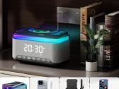Belaidė kolonėlė su LED, laikrodžiu, įkrovikliu - nuotraukos Nr. 2