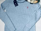 Ralph Lauren megztinis aukštu kaklu XL medvilnė - nuotraukos Nr. 3