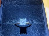Sužadėtuvių žiedas su 1.01 ct deimantu