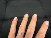 Sužadėtuvių žiedas su 1.01 ct deimantu - nuotraukos Nr. 2
