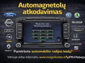 Automagnetolų atkodavimas Vilniuje arba Internetu
