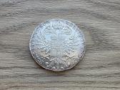 1780 metų 1 taleris Austrija Restraikas Sidabras - nuotraukos Nr. 2