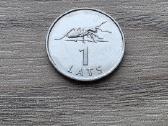 2003 metų 1 Latas skruzdelė Latvija Unc