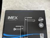 Imex Line praustuvo maišytuvas juodas matinis