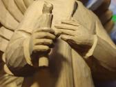 Religija medinis angelo drožinys - nuotraukos Nr. 7