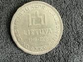 Smetona 10 litu unc moneta - nuotraukos Nr. 2