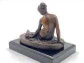 Bronzinė statula "Nimf met schorpioen" - nuotraukos Nr. 8