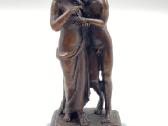 Bronzinė statula "Amor en Psyche" - nuotraukos Nr. 3