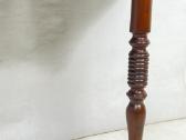Raudonmedžio konsolė su eko odos stalviršiu - nuotraukos Nr. 7