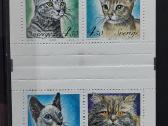 Švedija 1994 kates, švarus,bukletas Michel 1813-18
