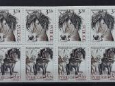 Švedija 1994 arkliai, švarus,bukletas Michel 1804-