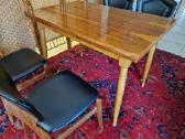 Vintažinis mid century riešutmedžio stalas - nuotraukos Nr. 19