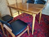 Vintažinis mid century riešutmedžio stalas - nuotraukos Nr. 32