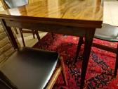 Prabangus mid century palisandro valgomojo stalas - nuotraukos Nr. 25