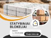 Statybiniai blokai: Bauroc, Silroc, Ytong ir kt.