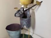 Metalinė skulptūrėlė „Katinas sodininkas" - nuotraukos Nr. 4