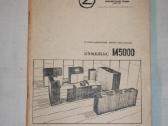 Vilniaus Sigma kompiuterio M5000 instrukcija 1973