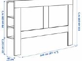 Ikea spintelės ir galvūgalis - nuotraukos Nr. 4