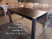 Rudas Ąžuolinis Stalas 160-260cm - nuotraukos Nr. 2