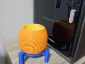 3D atspausdintas vazonas gėlei