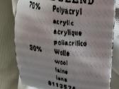 Wool Blend megztinis su pamušalu - nuotraukos Nr. 7