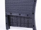 Rotango sodo fotelis 68 cm, pilkas - nuotraukos Nr. 8