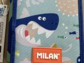 Milan 3 skyrių penalas su priemonių komplektu
