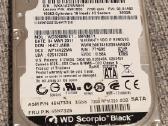 Wd Scorpio Black 320gb 7200rpm – greitas 2.5 HDD