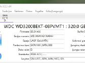 Wd Scorpio Black 320gb 7200rpm – greitas 2.5 HDD - nuotraukos Nr. 3