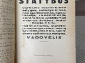 Statybos vadovėlis. Sanitariniai įrengimai 1930 - nuotraukos Nr. 3